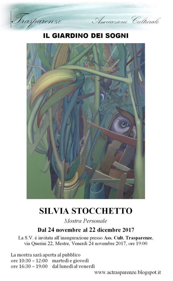 Mostra Personale, Il giardino dei sogni, 2017